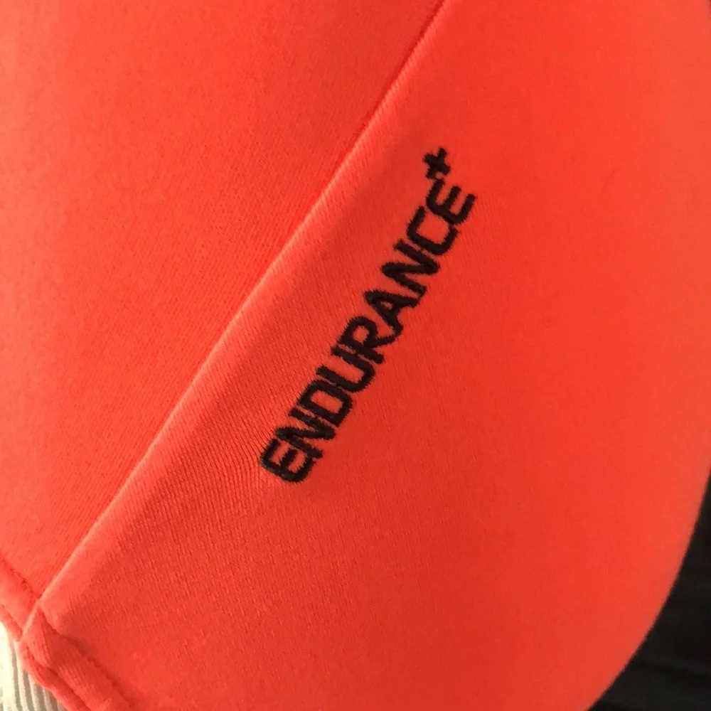 Speedo Endurance Neon Orange One Piece Racerback Swimsuit size 10 - Picture 5 of 16